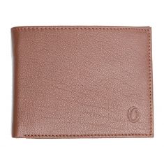 Leather wallet for Men with coin pocket-Minimalist Wallet - Top Grain Leather Wallet -Slim Wallet Brown Wallet -JG03CP